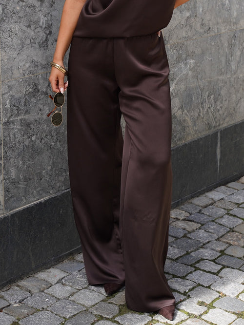 Lina bukse - brown by Helene Studios - Bukser. 1+lagerHovedlager, 1+lagerJekta, 1+lagerSirkus, 1+lagerStrømmen, 1+lagerTriaden, 1+lagerTrondheimTorg, 2026, 2604, ansattrabatt, Brando, brando-no, Dame, mottatt30dager, Nyhet, opprettetsiste2måneder, Pants, Pentøy, Publisert, Publisertsiste2måneder, Rabattkode, SHLP, Underdeler, YGroup_linabukse
