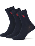 Aubrey 3 pakk sokker - dark sapphire