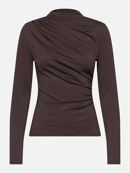 RWBridget LS Turtleneck T-shirt - Mole