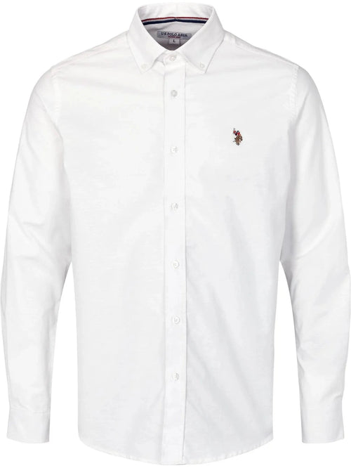 Flex calvert skjorte - white U.S. POLO ASSN.