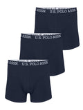 Walter 3 pakk bambus boxere - dark sapphire