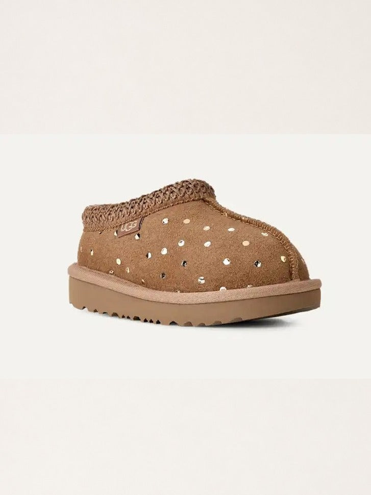 T TASMAN II SHINY DOTS - CHESTNUT by Ugg - Sko. 2026, 2601, ansattrabatt, Arkiveres?, Barn, Barn-unisex, Brando, brando-no, brandokids, Ekskluderte produkter, GADexclude, Gutt, Jente, mottatt30dager, Rabattkode, SHLP, Shoes