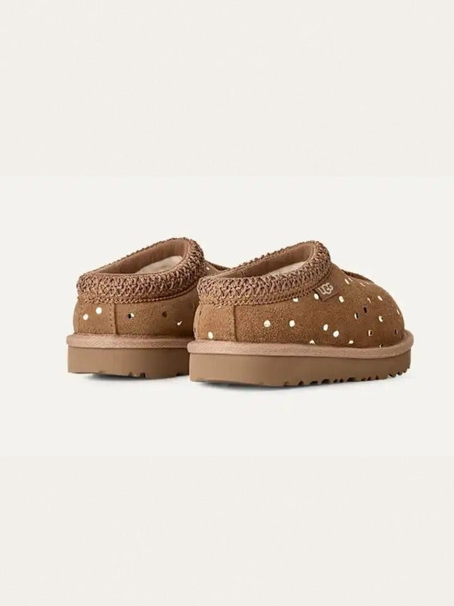 T TASMAN II SHINY DOTS - CHESTNUT by Ugg - Sko. 2026, 2601, ansattrabatt, Arkiveres?, Barn, Barn-unisex, Brando, brando-no, brandokids, Ekskluderte produkter, GADexclude, Gutt, Jente, mottatt30dager, Rabattkode, SHLP, Shoes