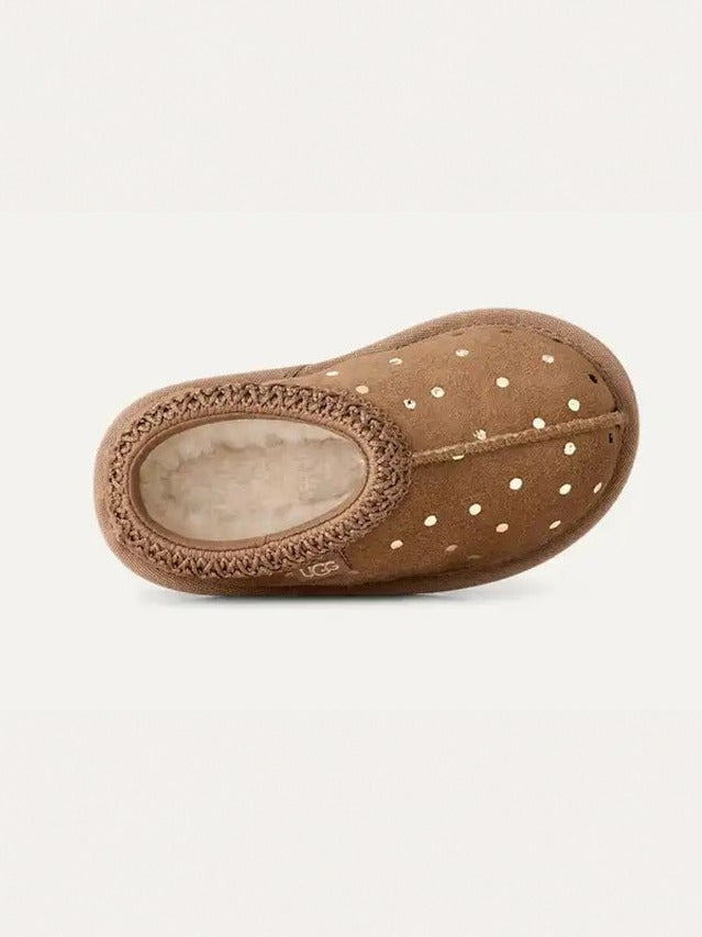 T TASMAN II SHINY DOTS - CHESTNUT by Ugg - Sko. 2026, 2601, ansattrabatt, Arkiveres?, Barn, Barn-unisex, Brando, brando-no, brandokids, Ekskluderte produkter, GADexclude, Gutt, Jente, mottatt30dager, Rabattkode, SHLP, Shoes