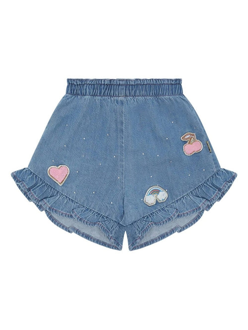 HELENA SPARKLING SHORTS - Blue Denim Hust & Claire