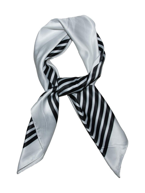 Skjerf klassisk 70x70 - hvit Intex