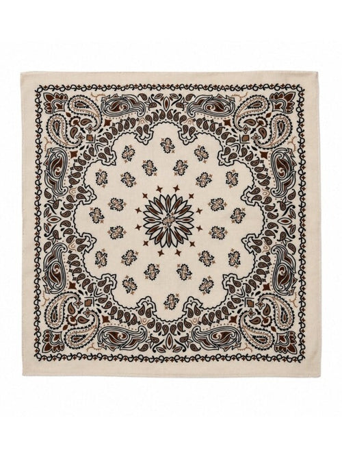 Large Paisley Scarf - Ecru by From Paris With Love - Skjerf. 2026, 2603, Accessories, ansattrabatt, Brando, brando-no, Dame, mottatt30dager, opprettetsiste2måneder, Pentøy, Rabattkode, SHLP