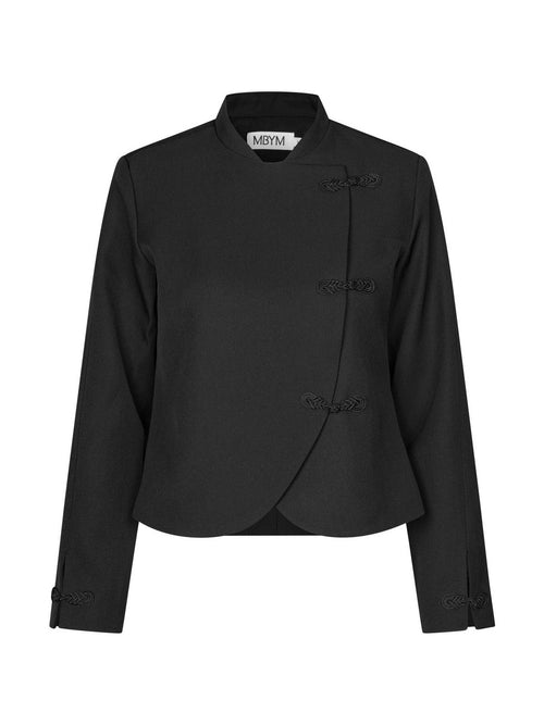 Palmar M blazer i svart, forside