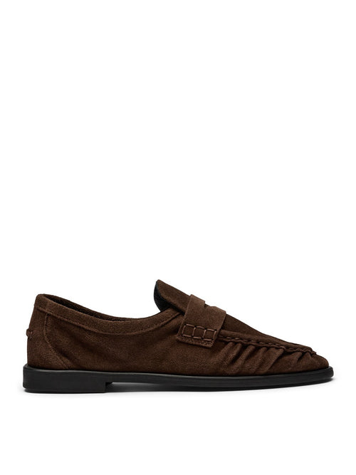 Elmira Suede loafer - Brown suede Pavement