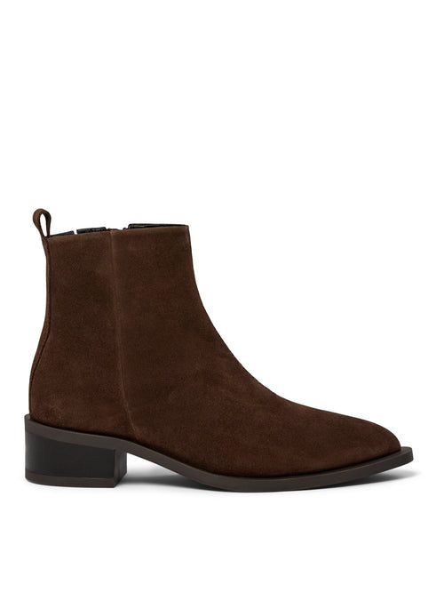Elva suede boots - brown Pavement