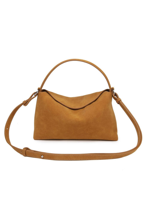 Note brush structure veske - cognac HVISK