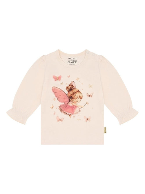 Alma Baby fairy Genser - Petal pink Hust & Claire