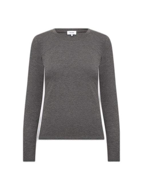 Josephine genser - dark grey melange, forside