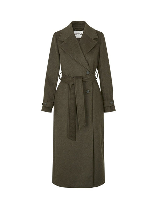 Kasimira kåpe - dusty olive melange by MbyM / Message - Yttertøy. 2022, 2202, Aldrihattlager, ansattrabatt, Arkiveres?, Brando, brando-no, mottatt30dager, Outerwear, Rabattkode, SHLP