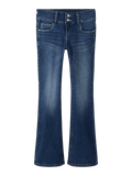 POLLY BOOTCUT JEANS - Medium Blue Denim
