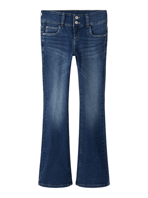 POLLY BOOTCUT JEANS - Medium Blue Denim NAME IT