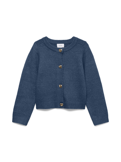 FIONA CARDIGAN - Dark Denim Vero Moda Kids