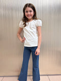 BEA BOOTCUT BUKSE - Navy Blue