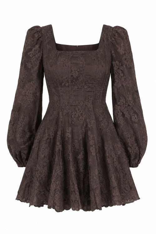 Golightly Sophie Lace kjole - Coffee Brown by Golightly. 2026, 2602, ansattrabatt, Brando, brando-no, Dresses, Kun i butikk, Mangler aldersgruppe, mottatt30dager, opprettetsiste2måneder, SHLP