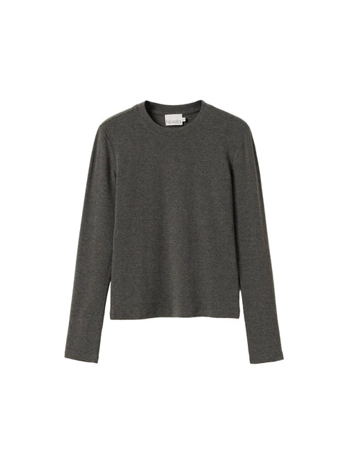 Lidie genser - Dark Grey Melange