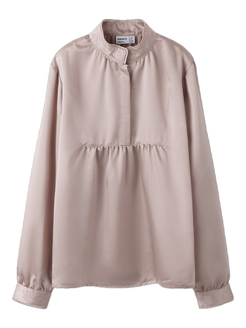 TETRINE FESTDRAKT SKJROTE - Shadow Gray by NAME IT - Skjorte. 2026, 2601, Brando, brando-no, Dame, mottatt30dager, Shirts, SHLP