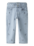 BELLA MOM JEANS - Light Blue Denim