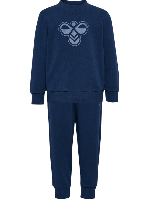 MINI JERSEY CREWSUIT BEE - Dress Blues Hummel