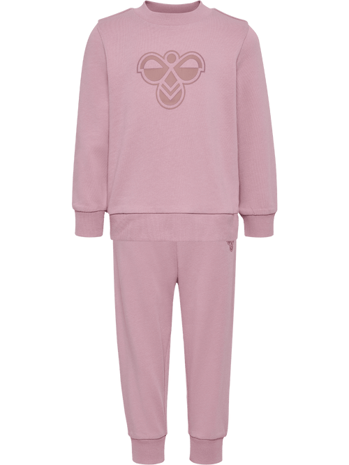 JERSEY CREWSUIT BEE - MAUVE SHADOW Hummel