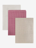 CLOTH MUSLIN 3 PCK - MAUVE ORCHID