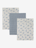 CLOTH MUSLIN 3 PCK - ASHLEY BLUE