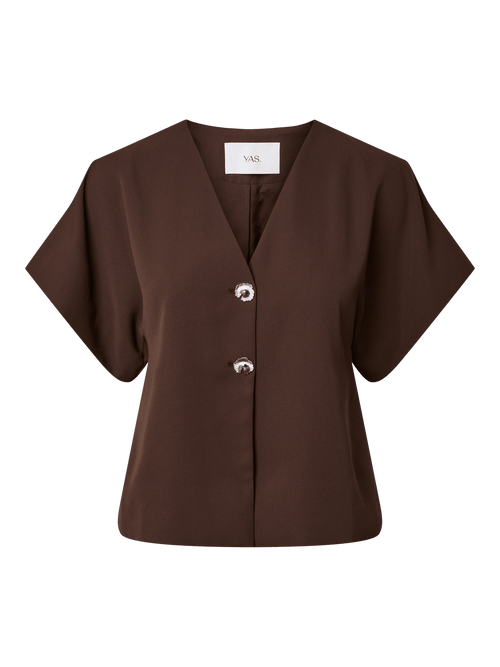 Rania blazer - Coffee Bean
