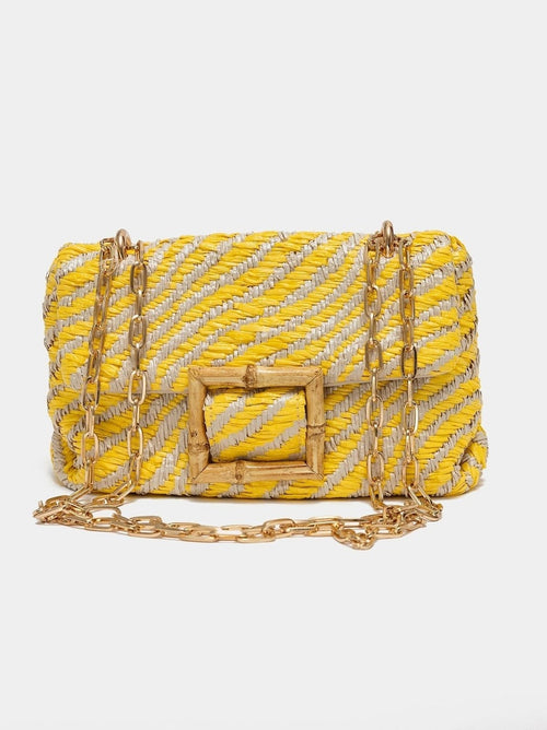 Elise veske - yellow BOW19