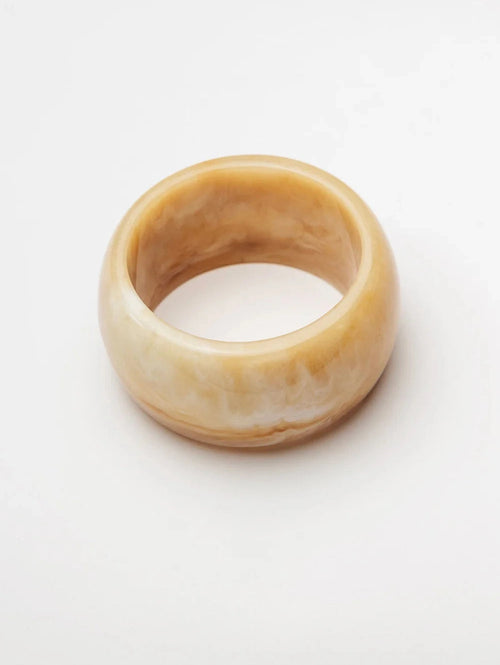Big bracelet light camel - light camel BOW19