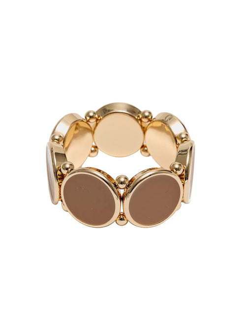 Ava elastic armbånd - gold/camel by BOW19 - Tilbehør. 2026, 2601, Accessories, Brando, brando-no, Dame, mottatt30dager, SHLP
