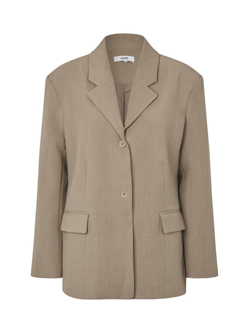 Fima blazer - timber wolf melange