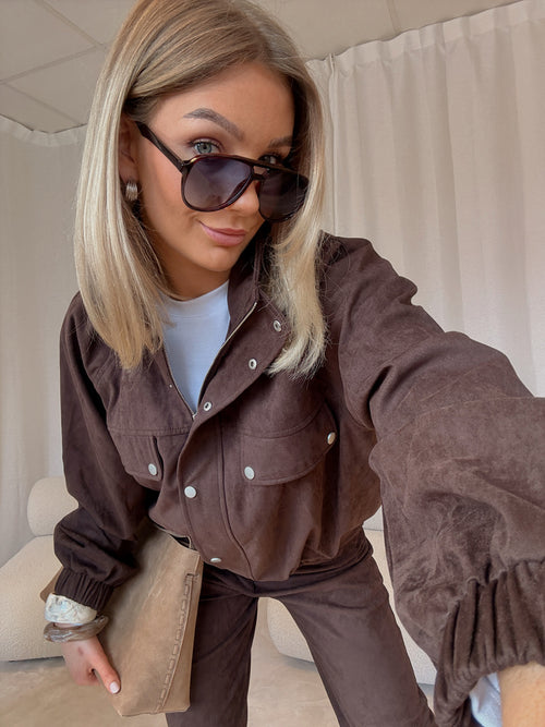 Marah jakke - dark chocolate by Noella - Yttertøy. 1+lagerStrømmen, 1+lagerTrondheimTorg, 2026, 2601, ansattrabatt, Brando, brando-no, Dame, mottatt30dager, Outerwear, Publisert, Rabattkode, SHLP, YGroup_marahjakke