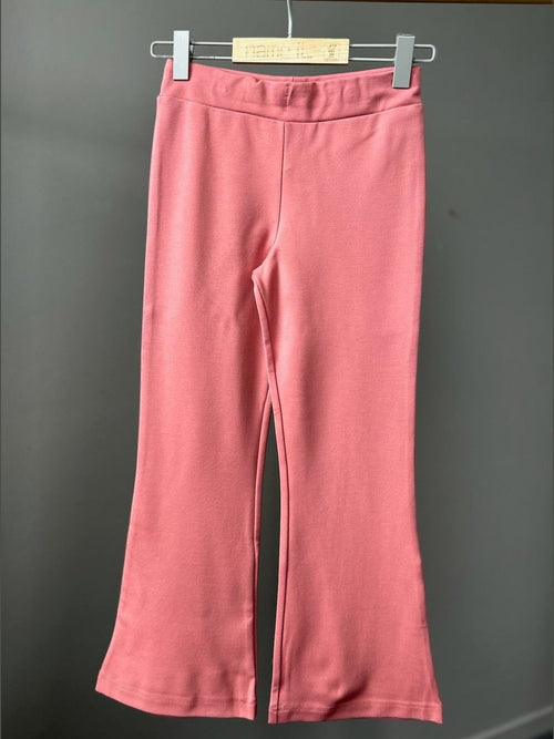 Bea Bootcut bukse - Dusty Pink 27 KIDS