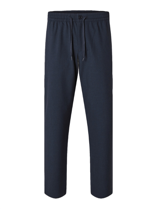 STRAIGHT ROBERT STRING BUKSE - Dark Sapphire Selected Homme