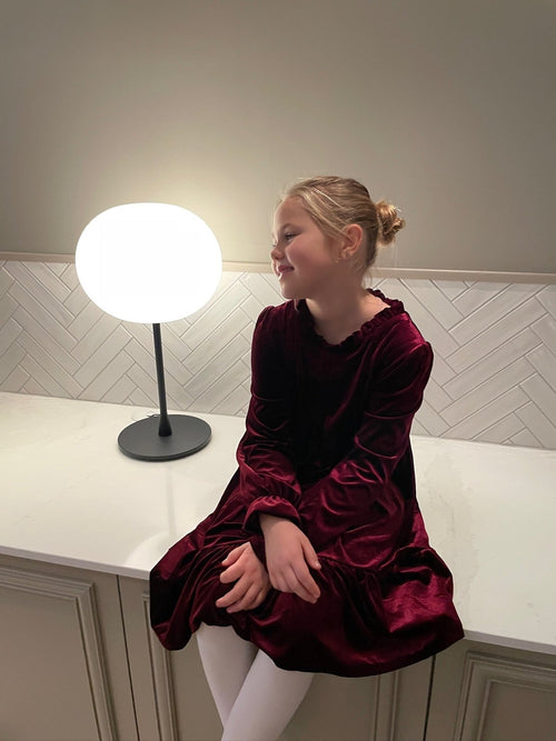 Betti Kjole - Wine Red 27 KIDS