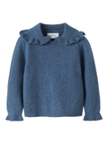 KIRSTENA KNIT GENSER - Vintage Indigo
