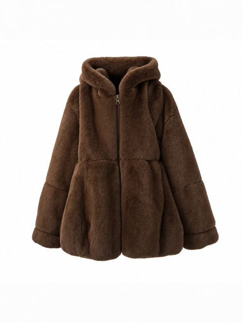 Fiona Fur Jacket - Brownie by 27 KIDS. 2026, 2604, ansattrabatt, Barn, Brando, brando-no, brandokids, Mangler aldersgruppe, mottatt30dager, opprettetsiste2måneder, Outerwear, Rabattkode, SHLP