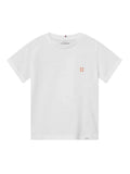 Nørregaard T-SKJORTE  - White/Orange
