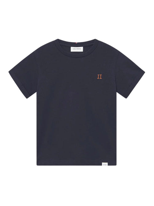 Nørregaard T-Skjorte - Dark Navy/Orange Les Deux
