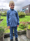 Super Fleece tynn Sett - Blå