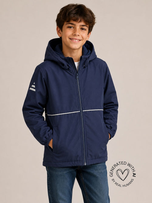 COMA SOFTSHELL JAKKE - Blue 27 KIDS