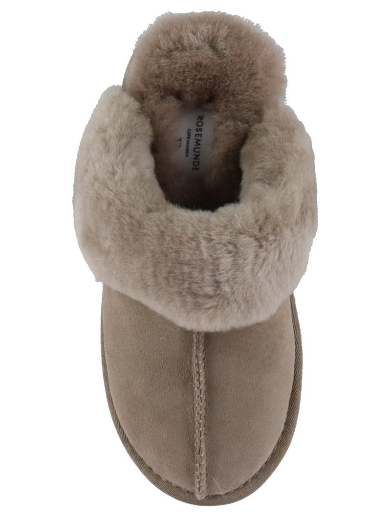 Sydney shearling slippers - elk brown