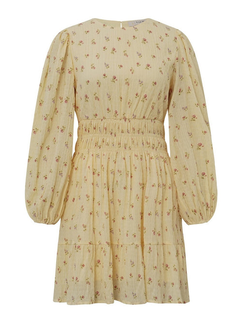 Elinor kjole - Pale yellow A-View