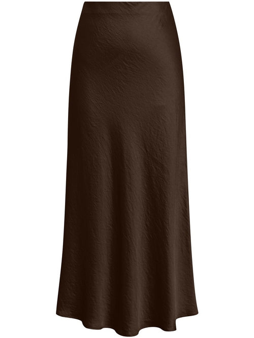 Carrie skjørt - dark brown A-View