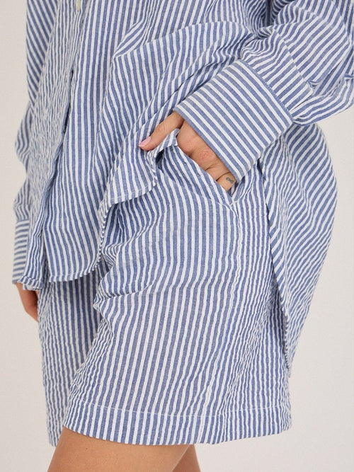 Sonja new shorts - Navy/white A-View