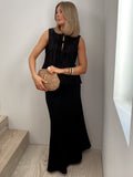 Emily lin skjørt - black